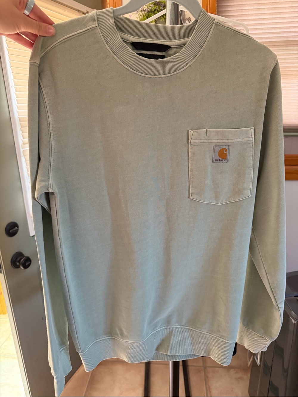 Carhartt light Green Relaxed Fit Crewneck Sweatshirt